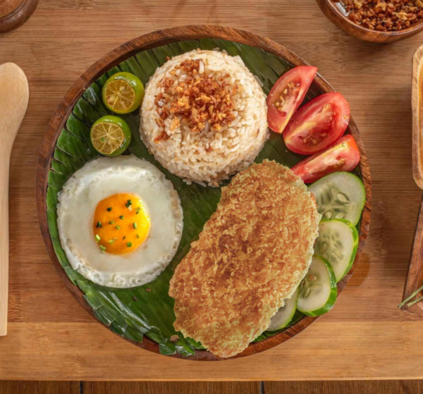Breaded Porksilog